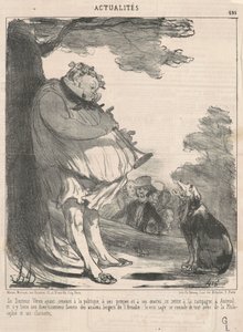 Le docteur Véron à Auteuil... - Honoré Daumier