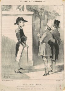 Le jardin des Tuileries - Honoré Daumier
