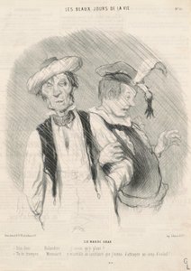 Le mardi gras - Honoré Daumier