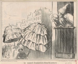 Le nouvel étendard des blanchisseuses - Honoré Daumier