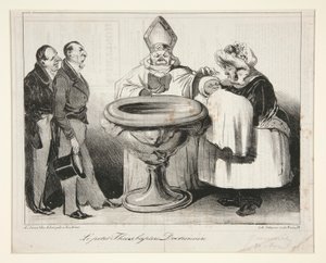 Le petit Thiers, baptisé Doctrinaire - Honoré Daumier