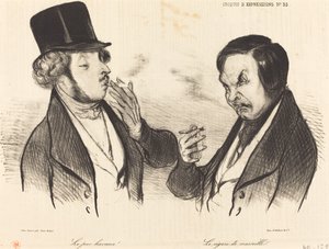 Le pur havane! Le cigare de Marseille - Honoré Daumier