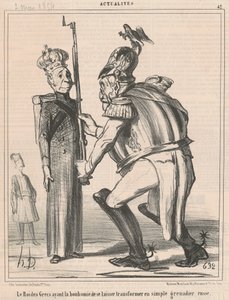 Le roi des grecs - Honoré Daumier