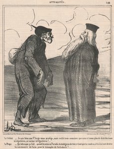 Le soldat...Je sais... - Honoré Daumier