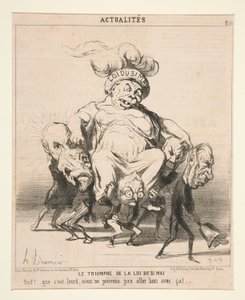 Le triomphe de la loi du 31 Mai, d