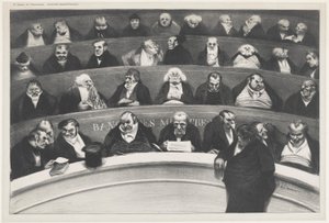 Le ventre législatif - Honoré Daumier
