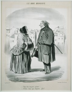 Les Bons Bourgeois - Honoré Daumier