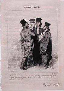 Les Gens de Justice - Honoré Daumier