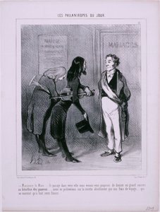 Les Philanthropes du Jour - Honoré Daumier
