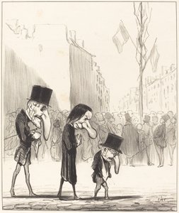 Les Trois petits saints - Honoré Daumier