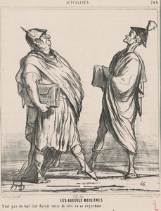 Les augures modernes - Honoré Daumier