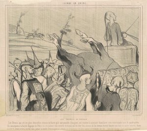 Les courses de chevaux - Honoré Daumier