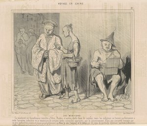 Les mendians - Honoré Daumier