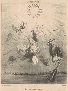 Les nouveaux Icares - Honoré Daumier