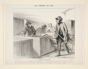 Les wagons-baignoires : Dis donc, Jérôme - Honoré Daumier