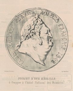 Louis-Philippe, dernier roi des français - Honoré Daumier