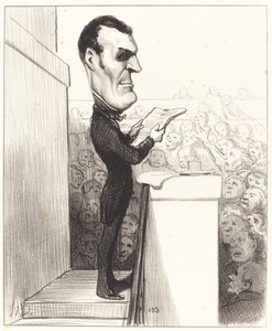 M.L.P.F. Esquirou de Parieu - Honoré Daumier