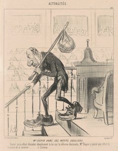 M. Dupin dans ses petits souliers - Honoré Daumier