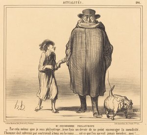 M. Prudhomme philanthrope