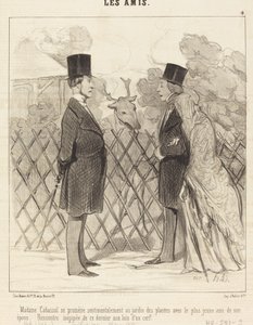 Madame Cabassol se promène... - Honoré Daumier