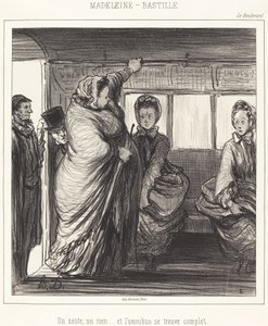 Madeleine-Bastille - Honoré Daumier