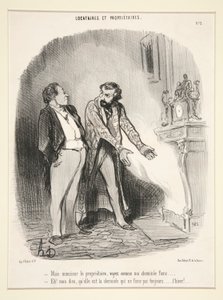 Mais monsieur le propriétaire - Honoré Daumier