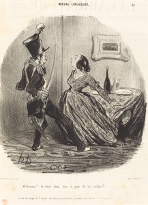 Malheureux! tu veux donc tuer le père de tes enfants?
