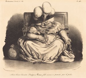 Marie-Louise-Charlotte-Philippinepairie - Honoré Daumier