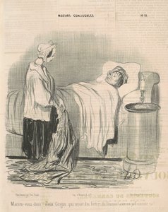 Mariez-vous donc! vieux Grigou - Honoré Daumier