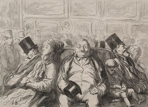 Moment de Repos dans le Salon Carré