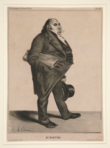 Mr. Barthe, pl. 294 de la série Célébrité de la Caricature
