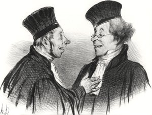 Ma chère ! Vous vous êtes évanouie... admirablement. Cela a vraiment fait une impression durable ! - Honoré Daumier
