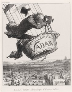 Nadar élevant la Photographie à la hauteur de l