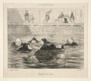 Nayades de la Seine, de Les Baigneuses