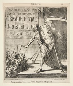 Non! mes enfants! - Honoré Daumier