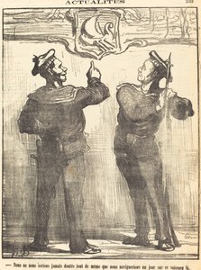 Nous ne nous serions jamais douté tout de même... - Honoré Daumier