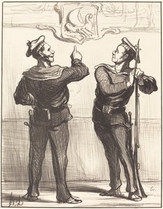 Nous ne nous serions jamais douté tout de même... - Honoré Daumier