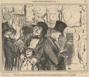 Nouveau système de pendule ... - Honoré Daumier