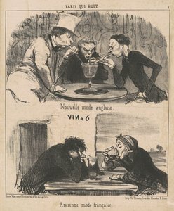 Nouvelle mode anglaise - Honoré Daumier