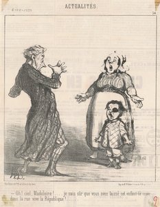 Oh! Ciel Madeleine! ... - Honoré Daumier