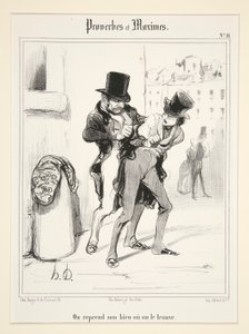 On reprend son bien où on le trouve, planche 11 de Proverbes et Maximes