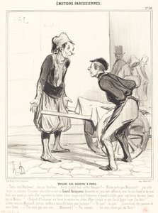 Origine des Bédouins à Paris - Honoré Daumier