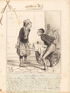 Origine des Bédouins à Paris - Honoré Daumier