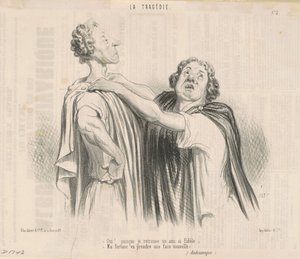 Oui! Puisque je trouve un ami si fidèle ... - Honoré Daumier