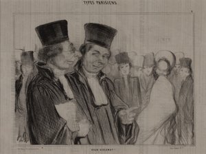 Types parisiens, no. 4 : Vieux scélérat ! - Honoré Daumier