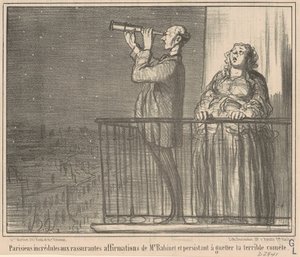 Parisiens incrédules ... - Honoré Daumier