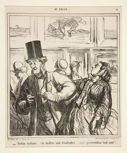 Partons, madame.. ces nudités sont révoltantes - Honoré Daumier