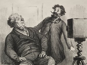 Photographe et photographiés - Honoré Daumier