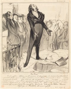 Piété filiale - Honoré Daumier