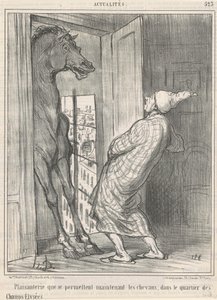 Plaisanterie que se permettent - Honoré Daumier